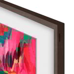 Samsung The Frame 2025 - Frame 85" TV-ram Brun