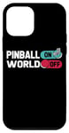 Coque pour iPhone 12 mini Flippers Boule - Arcade Machine Pinball