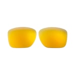Walleva 24K Gold Polarized Replacement Lenses For Oakley TwoFace XL Sunglasses