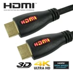 1M RED LIGHT-UP HDMI CABLE Nintendo Switch Game Console Xbox PS3 PS4 Monitor