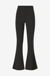 Gina Tricot - Byxor Slim Bootcut Trousers - Svart