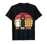 Rock Paper Scissors Hand Game Meme Animal Paw Cat T-Shirt