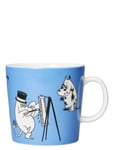 Moomin Mug 04L Blue Arabia
