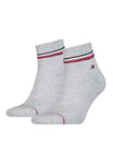 Tommy Hilfiger - Classic Mens Socks - Tommy Hilfiger Accessories For Men - Cotton Socks - Signature Embroidered Logo - 2 Pack - Tommy Original