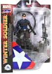 Winter Soldier action figure Marvel Select Special Edit. Disney Store Exclusive