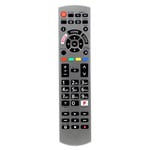 Replacement Remote Control Compatible for Panasonic TX-49FX700B 49" Smart 4K Ultra HD TV with HDR and Freeview Play