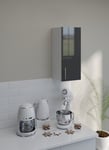 Kitchen Cabinet 300mm Wall Cupboard Unit - Dark Grey Gloss