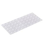 Gummipluttar / Luckdämpare (8 mm x 50 st) - Dämp ljud Transparent
