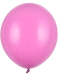 25 stk 43 cm - Jättestora Pastell Fuchsia Rosa Ballonger