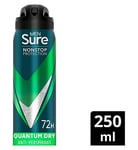 Sure Men Quantum Dry Antiperspirant Deodorant Nonstop 250ml