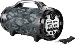 Enceinte portable lumineuse Ghetto Blaster BT50ARMY