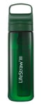 LifeStraw Go 2.0 Water Filter Bottle 22oz /0,65 li Terrace Green OneSize - Fri frakt