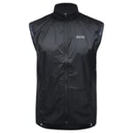 GORE WEAR Men's Running Vest Drive, GORE-TEX INFINIUM, Black, XL