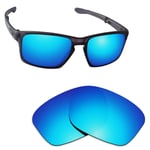 Hawkry Polarized Replacement Lenses for-Oakley Sliver Sunglass Ice Blue
