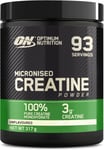 Optimum Nutrition Micronised Creatine Monohydrate Powder 100% 317g - 93 Serve