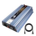 Grid Tie Micro Inverter, 1000W Effektutgång, Kompatibel med 24V-50VDC Solpaneler, Guld, 18V (10,5-30VDC), 230V (190-260VAC)