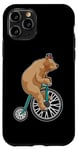 iPhone 11 Pro Bear Circus Bicycle Hat Case