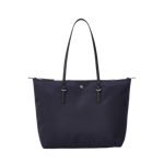 Lauren Ralph Nylon Medium Keaton Tote Handväskor Dam Blå ONESIZE