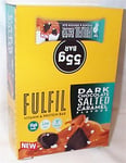 FULFIL Dark Chocolate Salted Caramel Vitamin & Protein Bars 15 x 55g 1 outer box