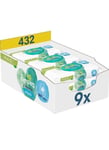 Pampers Baby Wipes Multipack Harmonie Aqua Pure Skin Protection  Wipes 48 x 9