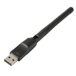 Wireless WiFi Network Adapter 150M USB Network Card For PC Laptop Wifi Receiver External Wi-Fi Dongle Antenna - Black