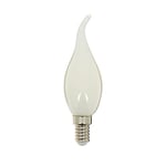 Xanlite Ampoule À Filament Led Flamme Coup De Vent - Culot E14-4W Cons. (40W Eq.) - Lumière Blanche Chaud