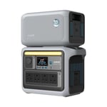 Anker SOLIX C1000 Portable Power Station + BP1000 Expansion Battery 2112Wh