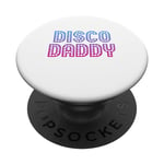 Costume disco rétro pour fête des pères des années 60 et 70 PopSockets PopGrip Interchangeable