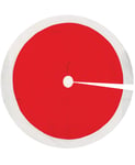 Röd Julgransmatta med Vit Kant och HELA 120 cm i Diameter