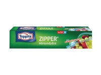 Toppits Zipper - Återförslutningsbar påse - 3 L (paket om 8)