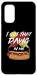 Coque pour Galaxy S20 I Got the Dawg In Me Ironic Meme Viral Citation