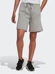 adidas Sportswear All Szn Fleece Shorts - Grey, Grey, Size M, Women