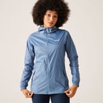 Regatta Women's Lightweight Pack-It Iii Waterproof Jacket Coronet Blue, Size: 10