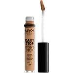 NYX Professional Makeup Can't Stop Won't Concealer Natural Buff - 3 ml