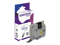 Wecare - Vit - Rulle ( 2,4 cm x 8 m) 1 kassett(er) etiketttejp - för Brother PT-D600 P-Touch PT-D800, E550, E800, P900, P950 P-Touch Cube Plus PT-P710