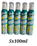 5 X Batiste  Leave In Dry Conditioner Original With Aloe Vera,pack Of 5x100ml