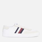 Tommy Hilfiger Men's Leather Cupsole Trainers - UK 10.5