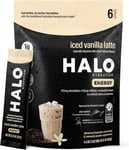 Halo Iced Vanilla Latte - Instant Energy Drink Powder – Healthy Coffee Mix for H