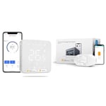 Meross Thermostat Connecté HomeKit, Thermostat & Ouvre-Porte de Garage Connecté, Télécommande de Porte Intelligent Compatible avec HomeKit, Siri, Apple Watch, HomePod, Alexa