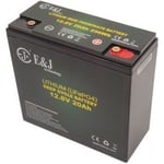 E&J Litiumbatteri 12V 20Ah