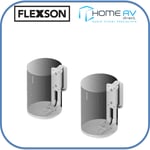 Flexson Wall Mount for Sonos Era 100 – Pair – White