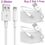 1M Heavy Duty USB For Apple iPhone Long Charger Cable Lead 11 12 13 14 15 Pro UK