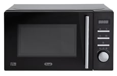 De'Longhi 800W Standard Microwave AM820C - Black 17-20 Litres