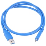 1* Usb 3.0 A Male Am To Micro B Cable For External Hard Drive 0. 1m