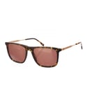 Lacoste Mens Square-shaped acetate and metal sunglasses L945S men - Brown - One Size