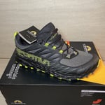 La Sportiva Lycan GTX Gore-Tex Carbon/Apple Green Running Trainers Mens UK 7.5
