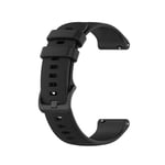 Garmin Vivomove HR Sport Klockarmband i silikon, 20mm - Svart