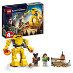 LEGO 76830 Disney and Pixar’s Lightyear Zyclops Chase, Space Robot Building Toy for Kids 4 Plus Year Old with Mech Action Figure and Buzz Minifigure, Multicolor