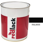 Redlack - Peinture ral 9005 Satiné multisupport 3L ral 9005 Sati