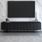 https://furniture123.co.uk/Images/781869201HLM002_5_Supersize.jpg?versionid=78 Large Black Oak TV Unit with Storage - TV's up to 70 Helmer